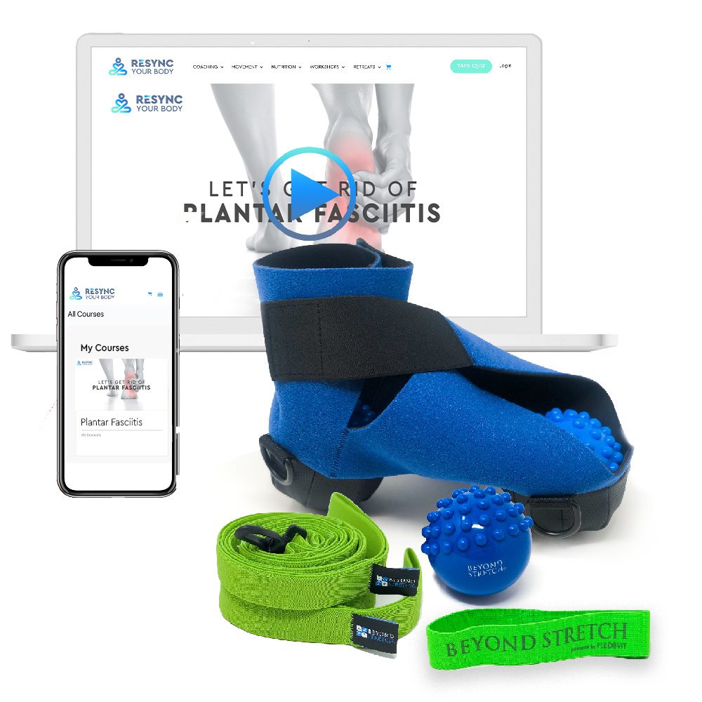 Plantar Fasciitis Program With Single Core Boot Kit