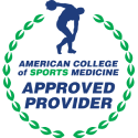 ACSM approved provider logo